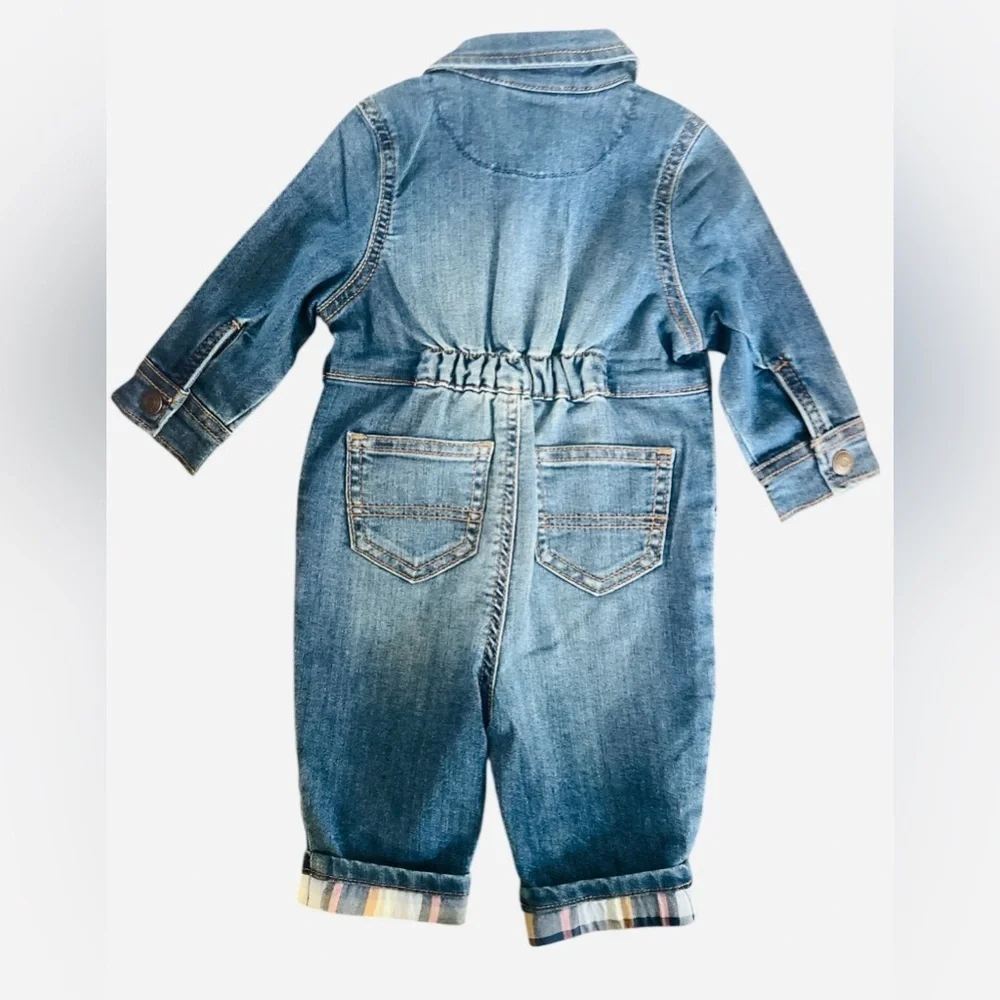 OSHKOSH BABY Classic Blue Denim Kids Bodysuit